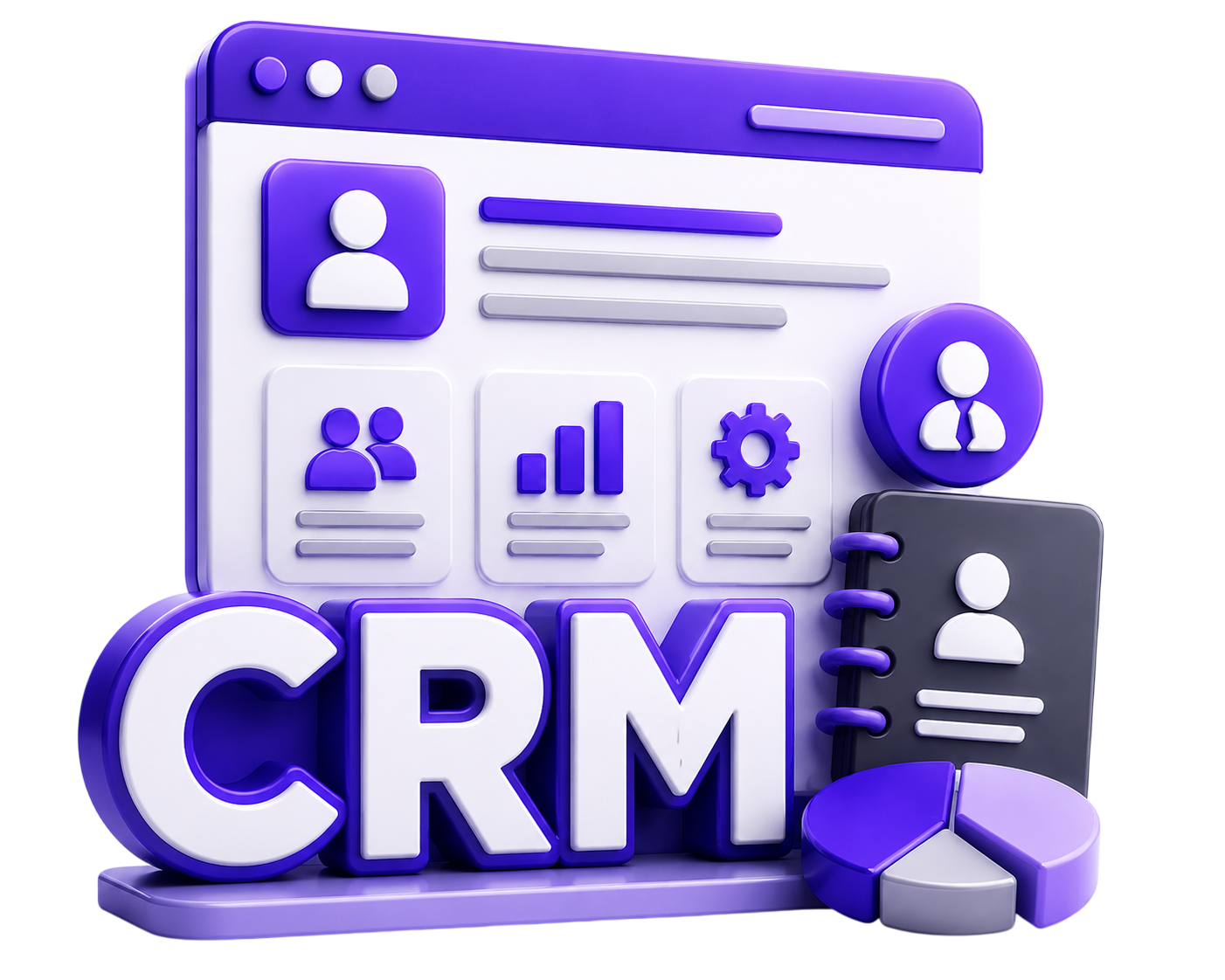 Premium CRM dashboard