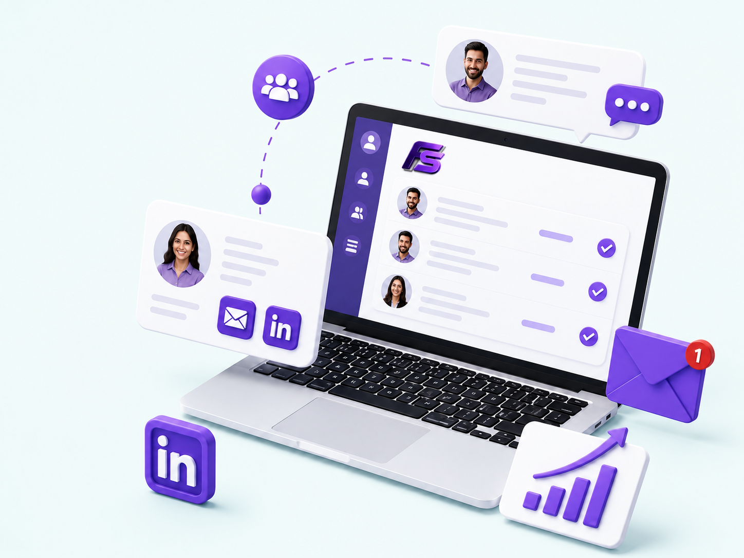 Lead generation flow